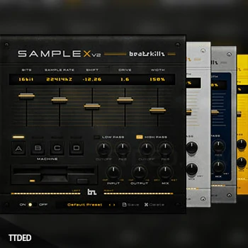 [采样器仿真插件]Beat Skillz SampleX V2 v3.0.0 [WiN, MacOSX]（37Mb）