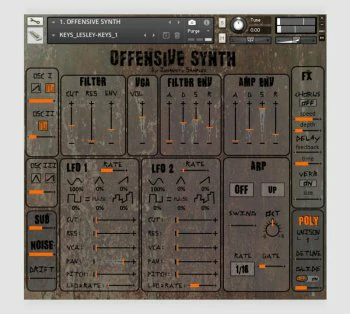 Insanity Samples Offensive Synth KONTAKT-SYNTHiC4TE