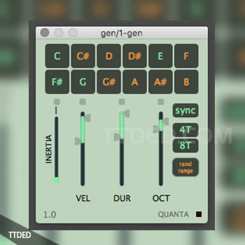 [音乐MIDI触发生成插件]Quanta gen v1.0 RETAiL [MacOSX]（1Mb）