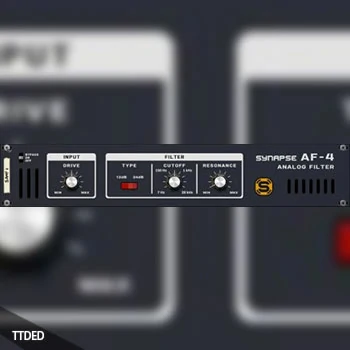 [模拟低通滤波器模块插件]Reason RE Synapse Audio AF-4 Analog Filter v1.1.0 [WiN]（22Mb）