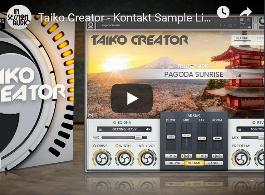 In Session Audio Taiko Creator KONTAKT