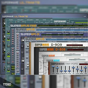 [音频效果插件合集]SuperWave Plugins Bundle v1.1.0 [WiN]（21Mb）