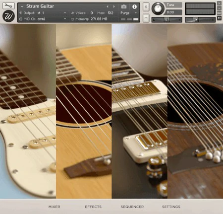 Wavesfactory Strum Guitar [KONTAKT]