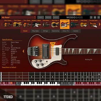 [建模贝斯音源插件]IK Multimedia MODO BASS v1.5.2 [WiN, MacOSX]（375Mb）