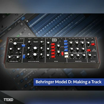 [教程]Groove3 Behringer Model D Making a Track（1.2Gb）