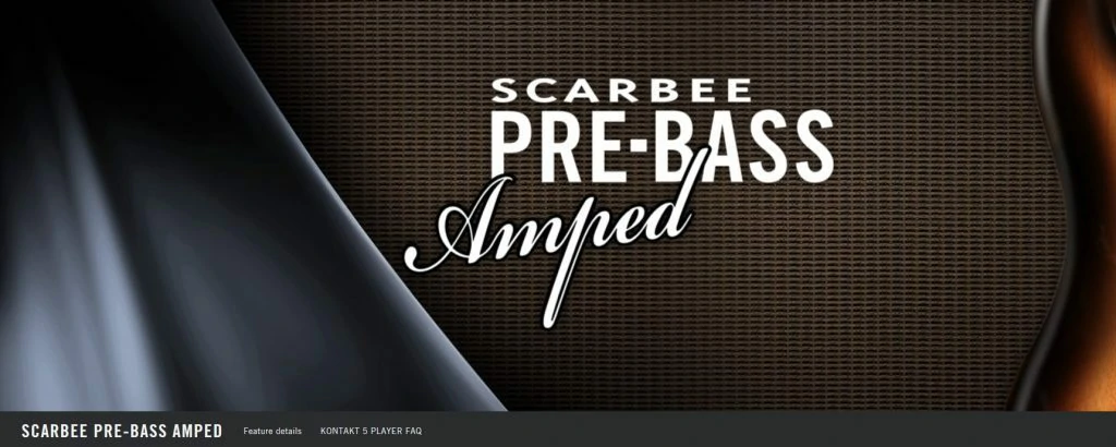 Native Instruments Scarbee Pre Bass Amped KONTAKT 电贝司