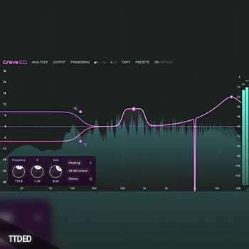 [EQ均衡器插件]Crave DSP Crave EQ v2.0.33 CE [WiN]（5Mb）