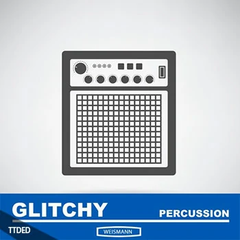 [简约科技浩室打击乐采样]Weismann Glitchy Percussion [WAV]（102Mb）