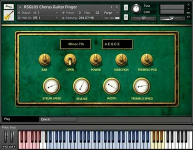 Replika Sound Chorus Guitar KONTAKT