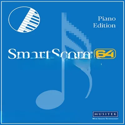 乐谱扫描识别软件（钢琴） – SmartScore 64 Piano Edition 11.3.76 WIN