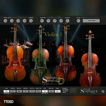 [柯克亨特弦乐音源]Kirk Hunter Spotlight Strings 4D [KONTAKT]（7.83Gb）