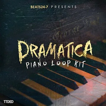 [RnB钢琴LOOP采样]BEATS24-7 Dramatica Piano Loops [WAV]（44Mb）