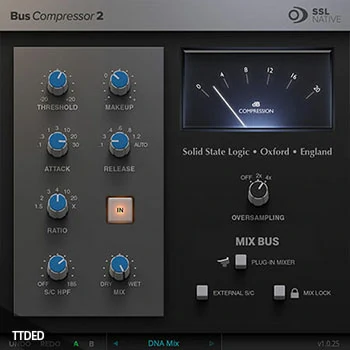 [通道压缩控制器]Solid State Logic Native Bus Compressor 2 v1.0.0.36 [WiN]（20Mb）