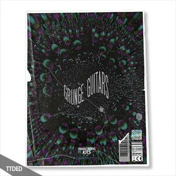 [嘻哈说唱陷阱RnB吉他素材]ProducerGrind The Grunge Guitars [WAV, MiDi]（182Mb）