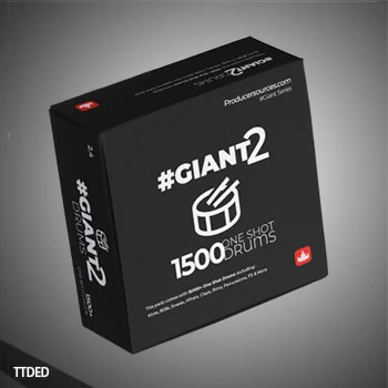 [流行嘻哈陷阱RnB合成波鼓采样]ProducerSources Giant 2 Drums Edition [WAV]（247Mb）
