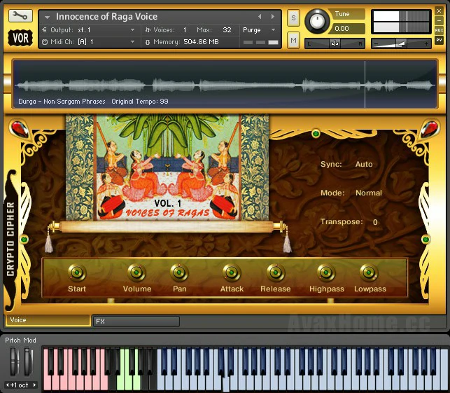 Cryptociphеr Voices Of Ragas KONTAKT