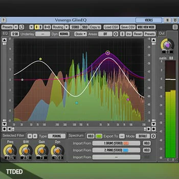 [模拟均衡器插件]Voxengo GlissEQ v3.13 [WiN, MacOSX]（29Mb）