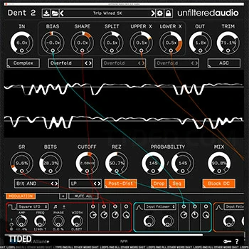 [失真滤波器插件]Unfiltered Audio Dent 2 v2.0 CE v2.2.0 [WiN, MacOSX]（56Mb）