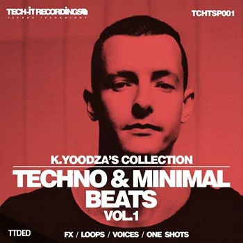 [简约科技舞曲采样]Tech-It Recordings K.Yoodza Collection Techno and Minimal Beats Vol.1 [WAV]（35Mb）