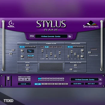 Spectrasonics Stylus RMX Software v1.9.8g Update [WiN, MacOSX]（62Mb）