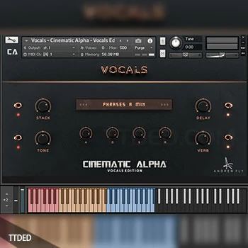 [影视氛围阿尔法人声音源]Andrew Fly Cinematic Alpha Vocals Edition v2.0 [KONTAKT]（899Mb）