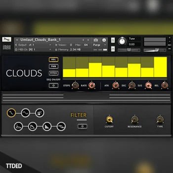 [氛围大气影视采样音源]Umlaut Audio Clouds [WAV, KONTAKT]（2.56Gb）