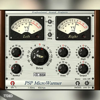 [多段压缩限制器插件]PSPaudioware PSP VintageWarmer2 v2.8.1  v2.6.0 [WiN, MacOSX]（75Mb）