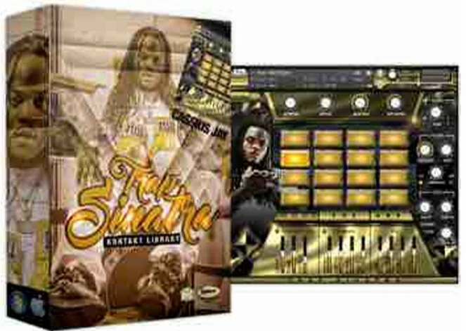 嘻哈舞曲素材The Beat House Kits Trap Sinatra Kontakt