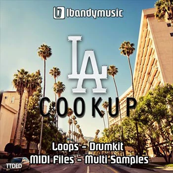 [Trap嘻哈说唱采样]LBandyMusic LA Cookup [WAV, AiFF, MiDi]（648Mb）