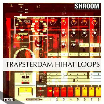 [嘻哈说唱Trap踩镲LOOP]Shroom Trapsterdam Hihat Loops [WAV]（35Mb）