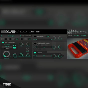 [多重效果延迟回声插件]Plogue Chipcrusher v2.059 [WiN]（32Mb）