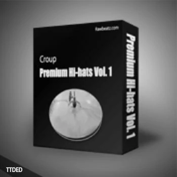 [踩镲采样]Croup Premium Hi-Hats Vol.1 [WAV]（49Mb）