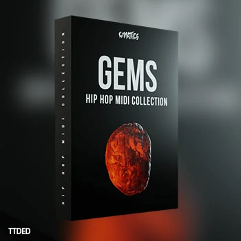 [MiDi素材嘻哈说唱]Cymatics GEMS Hip Hop Midi Collection（70Kb）