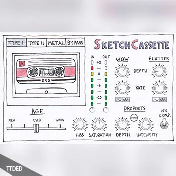 [磁带录音机仿真]Aberrant DSP SketchCassette v1.0 RETAiL [WiN, MacOSX]（35Mb）