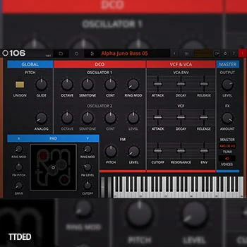 [经典合成器复刻插件]Tracktion RetroMod 106 v1.0.3.0 (Complete) [WiN]（275Mb）