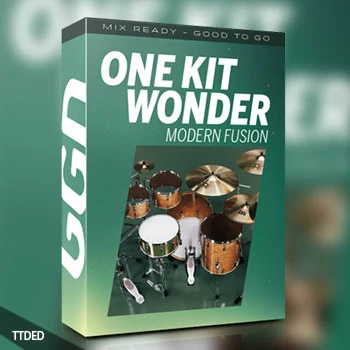 [现代鼓组音源]GetGood Drums One Kit Wonder Modern Fusion v1.0.0 [KONTAKT]（2.02Gb）