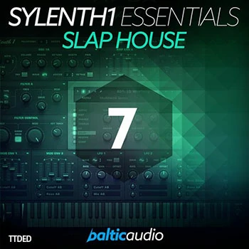 [SlapHouse素材Sylenth1预置]Baltic Audio Sylenth1 Essentials Vol.7 Slap House [WAV, MiDi]（6Mb）