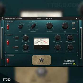[经典雷鬼滤波器回声弹簧混响插件]AudioThing Alborosie Dub Station v1.0.0 [WiN]（39Mb）