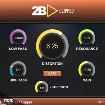 [硬派舞曲失真插件]2B Played Music 2B Clipped v2.0 RETAiL [WiN, MacOSX]（5Mb）
