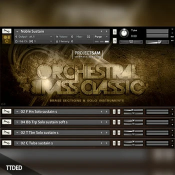 [管弦乐经典铜管音源]ProjectSAM Orchestral Brass Classic v1.3 [KONTAKT]（8.83Gb）