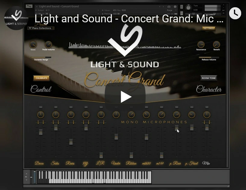 Light and Sound Concert Grand v1.14 KONTAKT