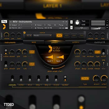 [反转声音音色库音源]Output Sounds REV v1.1 [KONTAKT]（6.28Gb）