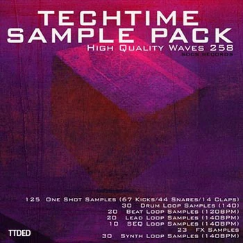 [合成器浪潮采样]SOCS Tech Time Sample Pack [WAV]（126Mb）