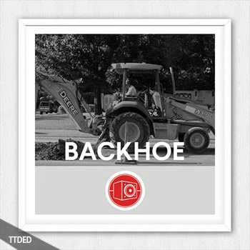 [反铲挖土机FX音效采样]Big Room Sound Back Hoe [WAV]（207Mb）