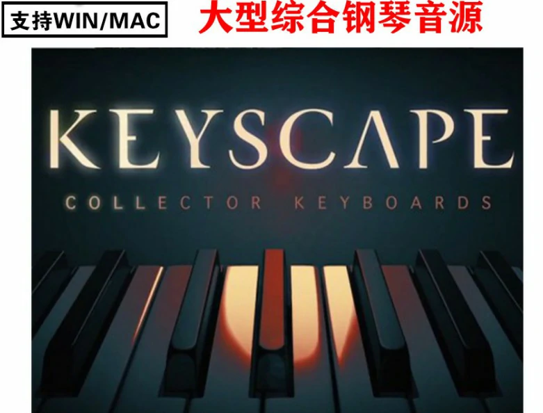 【四巨头】大型综合钢琴音源Keyscape经典Piano音色插件Win/Mac