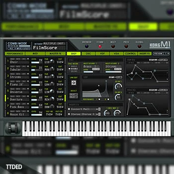 [合成器插件]KORG M1 v2.2.1 [WiN, MacOSX]（303Mb）
