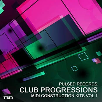[MiDi素材House]Pulsed Records Club Progressions Vol.1（17Mb）