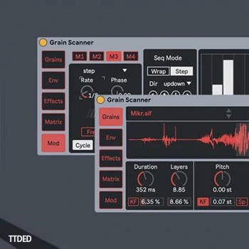 Amazing Noises Grain Scanner v1.1 [Ableton Live]（223Mb）