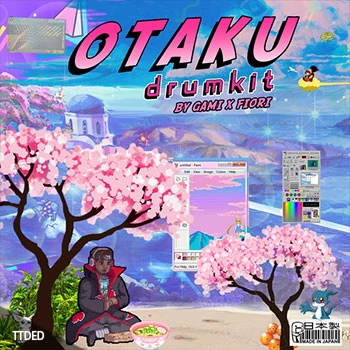[Retro怀旧鼓组素材]Origamibeats Gami x Fiori OTAKU Drum Kit Vol.1 [WAV, MiDi]（392Mb）