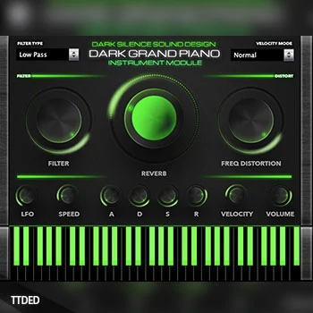 [暗黑大钢琴音源插件]ADSR Sounds Dark Silence Dark Grand Piano v1.0.2 [WiN, MacOSX]（519Mb）